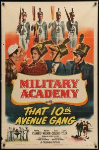 8e571 MILITARY ACADEMY WITH THAT 10th AVENUE GANG 1sh '50 Stanley Clements & wacky cadets!