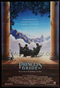 8e683 PRINCESS BRIDE 1sh '87 Rob Reiner fantasy classic as real as the feelings you feel!