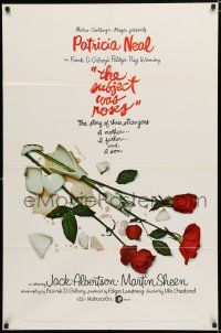 8e832 SUBJECT WAS ROSES 1sh '68 Martin Sheen, Patricia Neal, a story of three strangers!