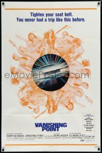 8e923 VANISHING POINT 1sh '71 car chase cult classic, you never had a trip like this before!