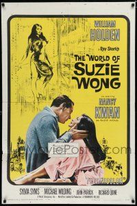 8e985 WORLD OF SUZIE WONG 1sh '60 William Holden was the first man that Nancy Kwan ever loved!