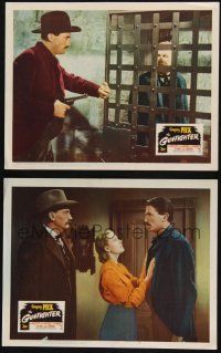 8f911 GUNFIGHTER 2 LCs '50 western cowboy Gregory Peck as Johnny Ringo, Helen Westcott!