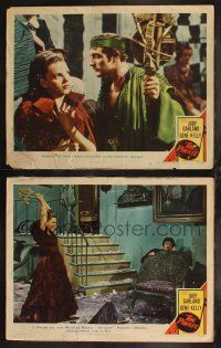 8f955 PIRATE 2 LCs '48 great images of Judy Garland & Gene Kelly, romancing and fighting!