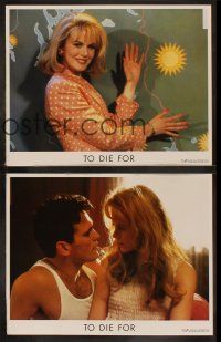 8f458 TO DIE FOR 8 English LCs '95 sexy Nicole Kidman, Joaquin Phoenix, Matt Dillon, Affleck!