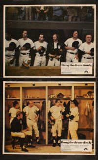 8f051 BANG THE DRUM SLOWLY 8 LCs '73 Robert De Niro, images of New York Yankees baseball stadium!