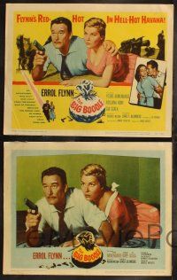 8f064 BIG BOODLE 8 LCs '57 Errol Flynn red-hot in Havana Cuba with sexy Rossana Rory!