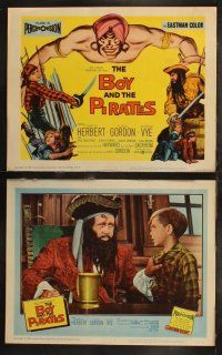 8f083 BOY & THE PIRATES 8 LCs '60 Charles Herbert, the most amazing adventure a boy ever lived!