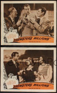 8f645 BREWSTER'S MILLIONS 4 LCs R50 Dennis O'Keefe has to spend a million in 30 days!