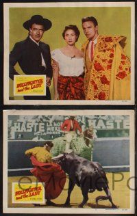 8f766 BULLFIGHTER & THE LADY 3 LCs '51 Budd Boetticher, matador Robert Stack, pretty Joy Page!