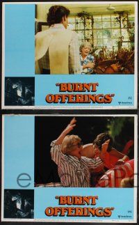 8f090 BURNT OFFERINGS 8 LCs '76 Oliver Reed, sexy Karen Black, Burgess Meredith, Bette Davis!