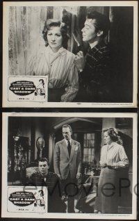 8f769 CAST A DARK SHADOW 3 LCs '57 Dick Bogarde & Lockwood in amazingly different roles!