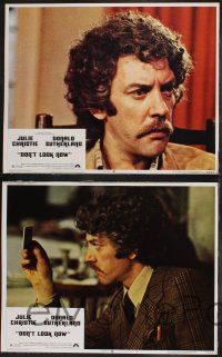8f146 DON'T LOOK NOW 8 LCs '74 Julie Christie, Donald Sutherland, directed by Nicolas Roeg!