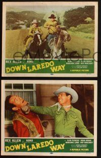 8f599 DOWN LAREDO WAY 5 LCs '53 Arizona Cowboy Rex Allen & Koko, Slim Pickens