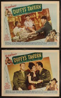 8f776 DUFFY'S TAVERN 3 LCs '45 Paramount's biggest stars w/ Hutton, Goddard, art of Crosby, more!