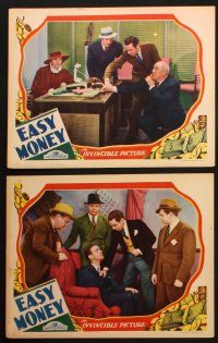 8f565 EASY MONEY 6 LCs '36 insurance investigator Onslow Stevens busts gangsters for fraud!