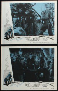 8f566 EDGE OF DARKNESS 6 LCs R56 great images of Errol Flynn & gorgeous Ann Sheridan!