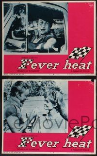 8f166 FEVER HEAT 8 LCs '68 racy women, burning tires & blazing passions flung at you!