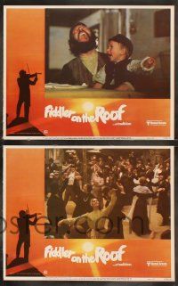 8f665 FIDDLER ON THE ROOF 4 LCs R79 cool images of Topol, directed by Norman Jewison!