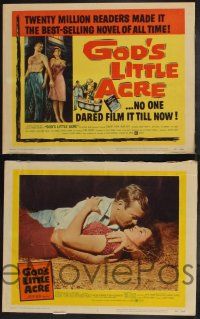 8f188 GOD'S LITTLE ACRE 8 LCs '58 Robert Ryan, Jack Lord, Aldo Ray, sexy Tina Louise!