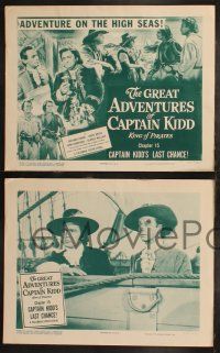 8f671 GREAT ADVENTURES OF CAPTAIN KIDD 4 chapter 15 LCs '53 serial action, his Last Chance!