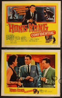8f213 HONG KONG CONFIDENTIAL 8 LCs '58 sexiest Allison Hayes, spy Gene Barry in Asia!