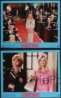 8f260 LEGALLY BLONDE 2 8 LCs '03 Sally Field, Regina King, sexy Reese Witherspoon!