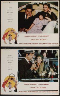 8f698 LITTLE MISS MARKER 4 LCs '80 Walter Matthau, Julie Andrews, from Damon Runyon's story!