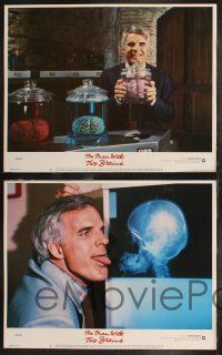 8f280 MAN WITH TWO BRAINS 8 LCs '83 wacky world famous brain surgeon Steve Martin, Kathleen Turner!