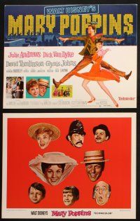 8f017 MARY POPPINS 9 LCs R80 Julie Andrews & Dick Van Dyke in Walt Disney's musical classic!