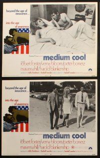 8f579 MEDIUM COOL 6 LCs '69 Haskell Wexler's X-rated 1960s counter-culture classic!