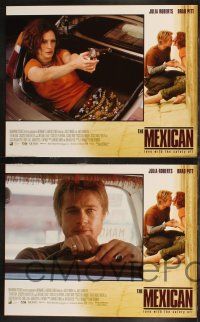 8f288 MEXICAN 8 LCs '01 Brad Pitt, Julia Roberts, James Gandolfini, Gore Verbinski