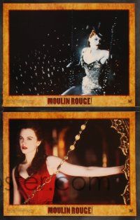 8f300 MOULIN ROUGE 8 LCs '01 Nicole Kidman, Ewan McGregor, directed by Baz Luhrmann!