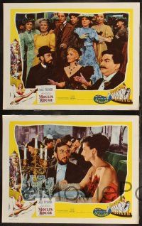 8f301 MOULIN ROUGE 8 LCs '53 cool images of Jose Ferrer as Toulouse-Lautrec, Zsa Zsa Gabor!
