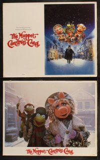 8f303 MUPPET CHRISTMAS CAROL 8 LCs '92 Jim Henson, Frank Oz, Michael Caine & Kermit the Frog!