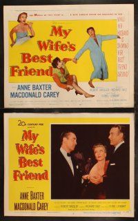8f311 MY WIFE'S BEST FRIEND 8 LCs '52 Macdonald Carey, Catherine McLeod & sexy Anne Baxter!