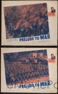 8f720 PRELUDE TO WAR 4 LCs '42 Frank Capra & Anatole Litvak World War II documentary!