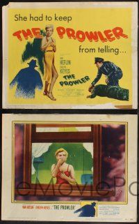8f351 PROWLER 8 LCs '51 Evelyn Keyes, Van Heflin, film noir directed by Joseph Losey!