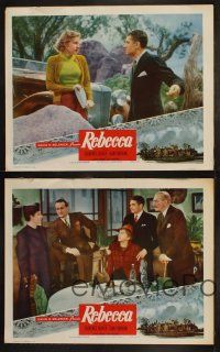 8f724 REBECCA 4 LCs R50s Alfred Hitchcock classic, Laurence Olivier, Joan Fontaine, others!