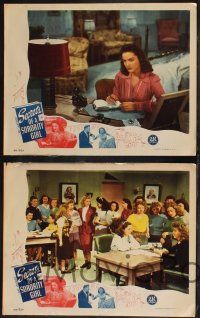 8f846 SECRETS OF A SORORITY GIRL 3 LCs '46 directed by Lew Landers, Mary Ware, Rick Vallin!