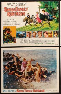 8f006 SWISS FAMILY ROBINSON/ONE HUNDRED & ONE DALMATIANS 10 LCs '72