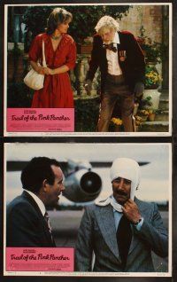 8f467 TRAIL OF THE PINK PANTHER 8 LCs '82 Peter Sellers, David Niven, Blake Edwards, cool images!