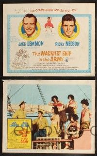 8f488 WACKIEST SHIP IN THE ARMY 8 LCs '60 Jack Lemmon & Ricky Nelson in the Navy!