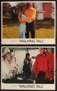 8f489 WALKING TALL 8 LCs '73 Joe Don Baker as Buford Pusser, classic!