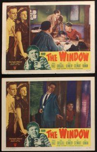 8f592 WINDOW 6 LCs '49 Bobby Driscoll tries to tell the police what he saw, but nobody believes!