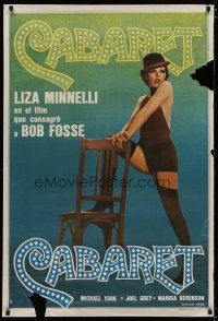 8g011 CABARET Argentinean R70s Liza Minnelli sings & dances in Nazi Germany, directed by Fosse!