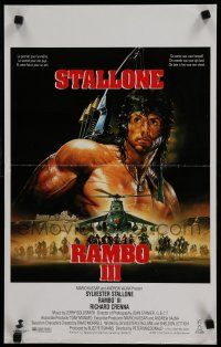 8g608 RAMBO III Belgian '88 Sylvester Stallone returns as John Rambo, Casaro art!