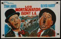 8g625 SWISS MISS Belgian R60s great art of Stan Laurel & Oliver Hardy, Hal Roach!