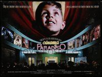 8g193 CINEMA PARADISO DS British quad R13 Nuovo Cinema Paradiso, Giuseppe Tornatore, Noiret!