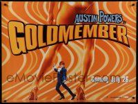 8g209 GOLDMEMBER teaser British quad '02 Mike Meyers as Austin Powers, sexy legs!