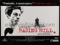 8g239 RAGING BULL video British quad R90s Martin Scorsese, boxer Robert De Niro close-up & in ring!